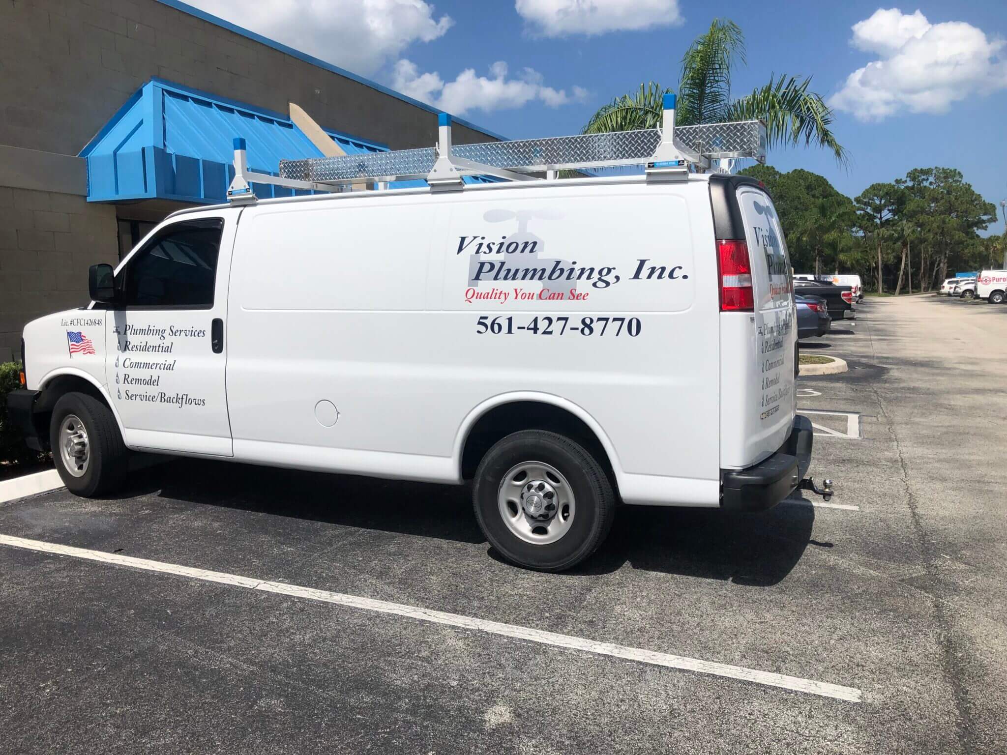 Residential and Commerical Plumbing in Jupiter FL Vision Plumbing Inc.